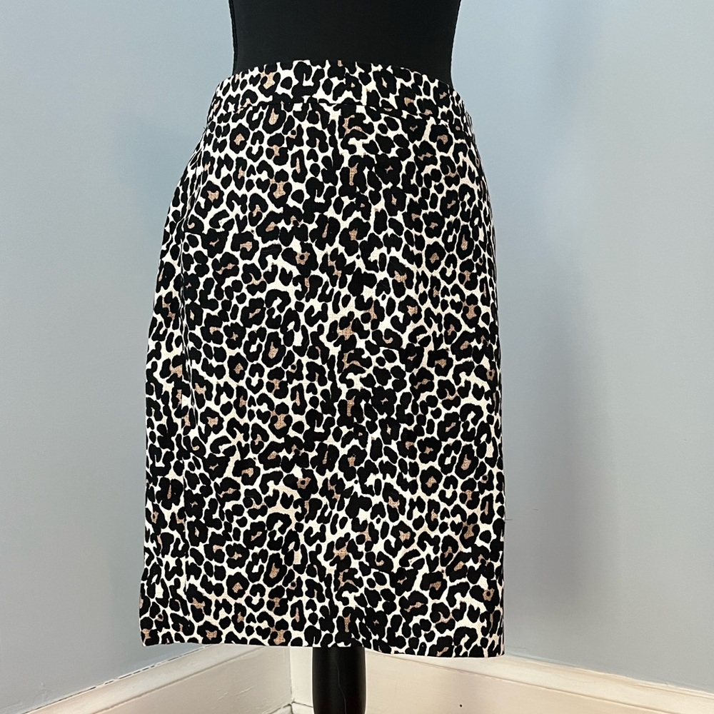 J.Crew “The Pencil Skirt” Leopard Print (0)